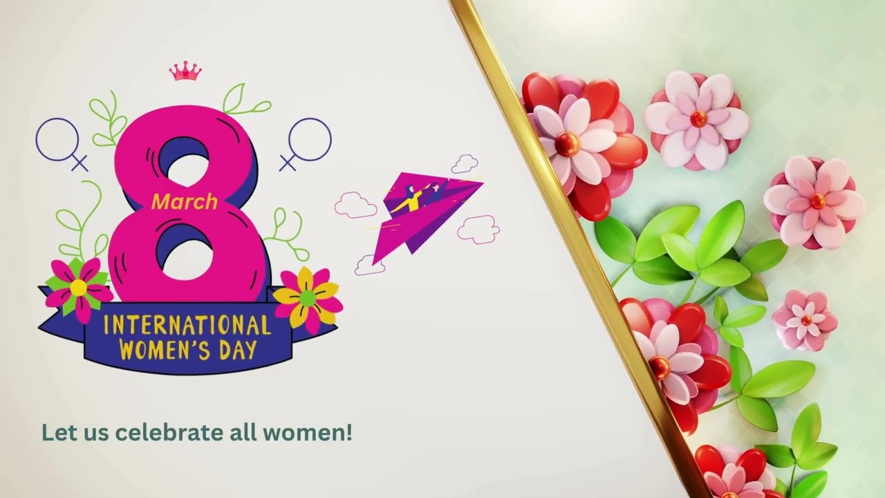 International Women’s Day Celebration | 2 Hour Video Banner Background