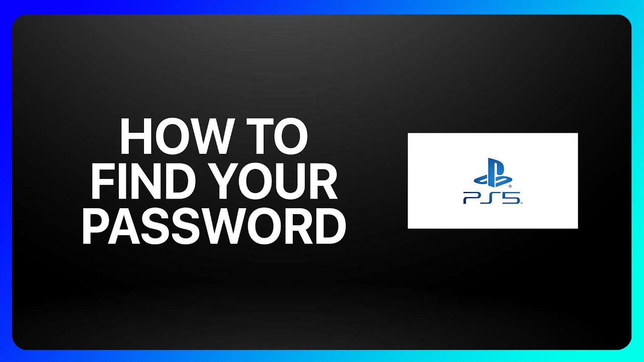 Как найти пароль на PlayStation 5: руководство