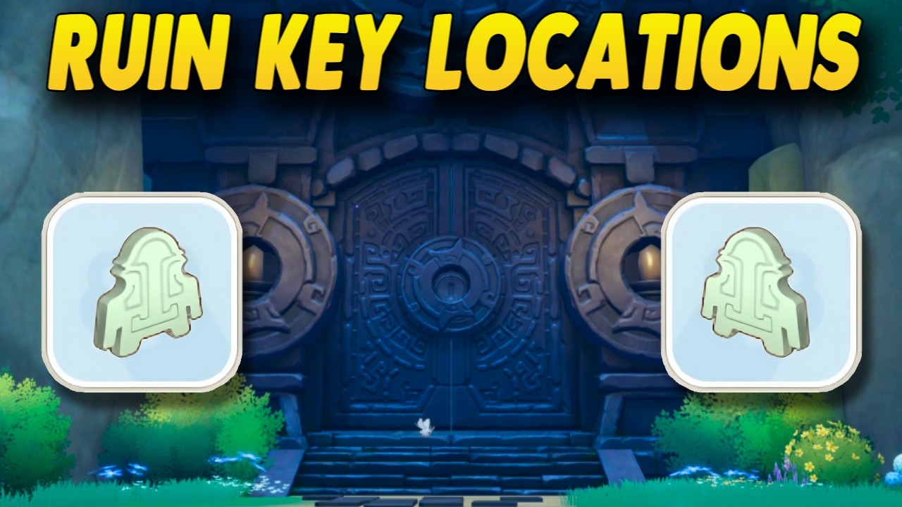 Starsand Island Ruin Key Locations (Left and Right) - Simple Guide