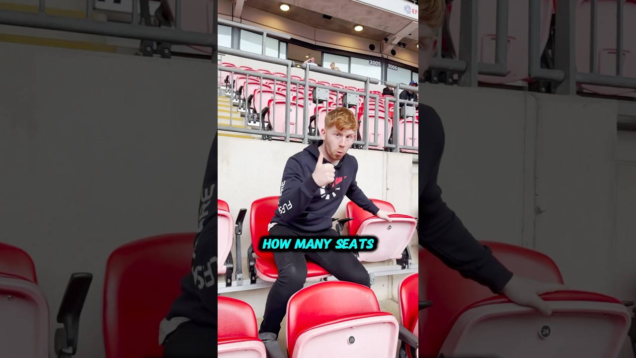 How Many Seats Can I Sit On During Half Time At Wembley Stadium?