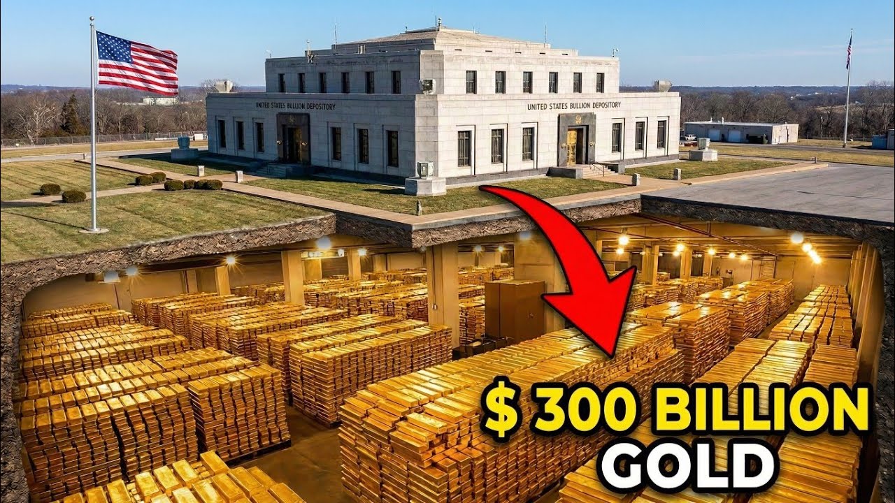 Inside Forbidden Gold Vault Fort Knox 🇺🇸: How America Built the World's Most Secure Fortress