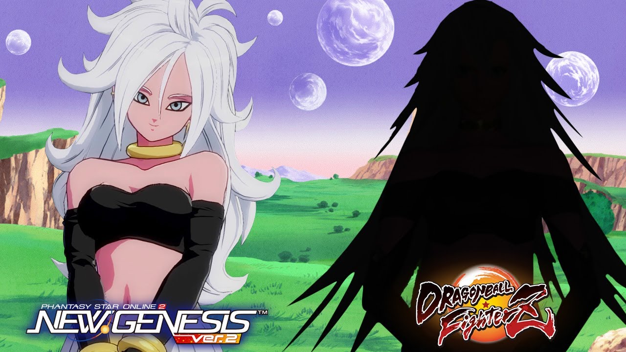 [PSO2 NGS] Character Spotlight: Android 21 shows her true form (majin good)