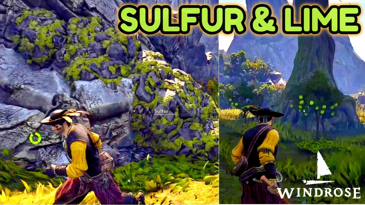 Where To Find Sulfur & Lime - WINDROSE TIPS