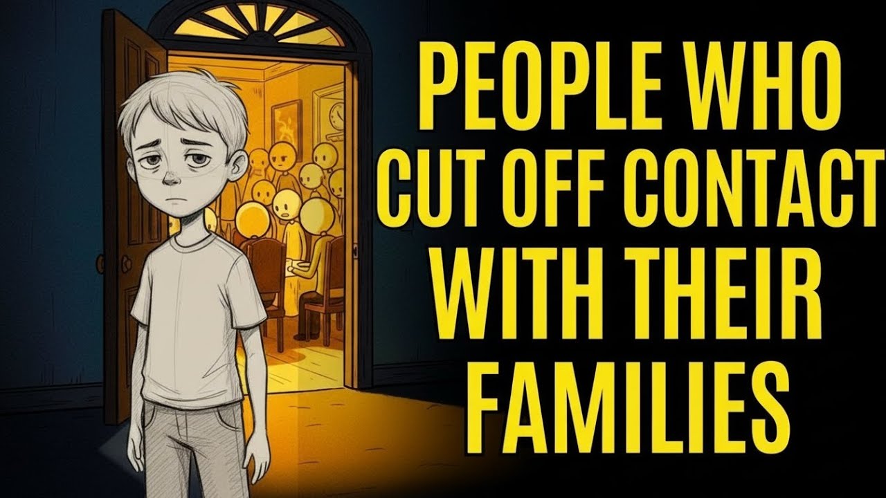 The psychology of people who cut off contact with their families