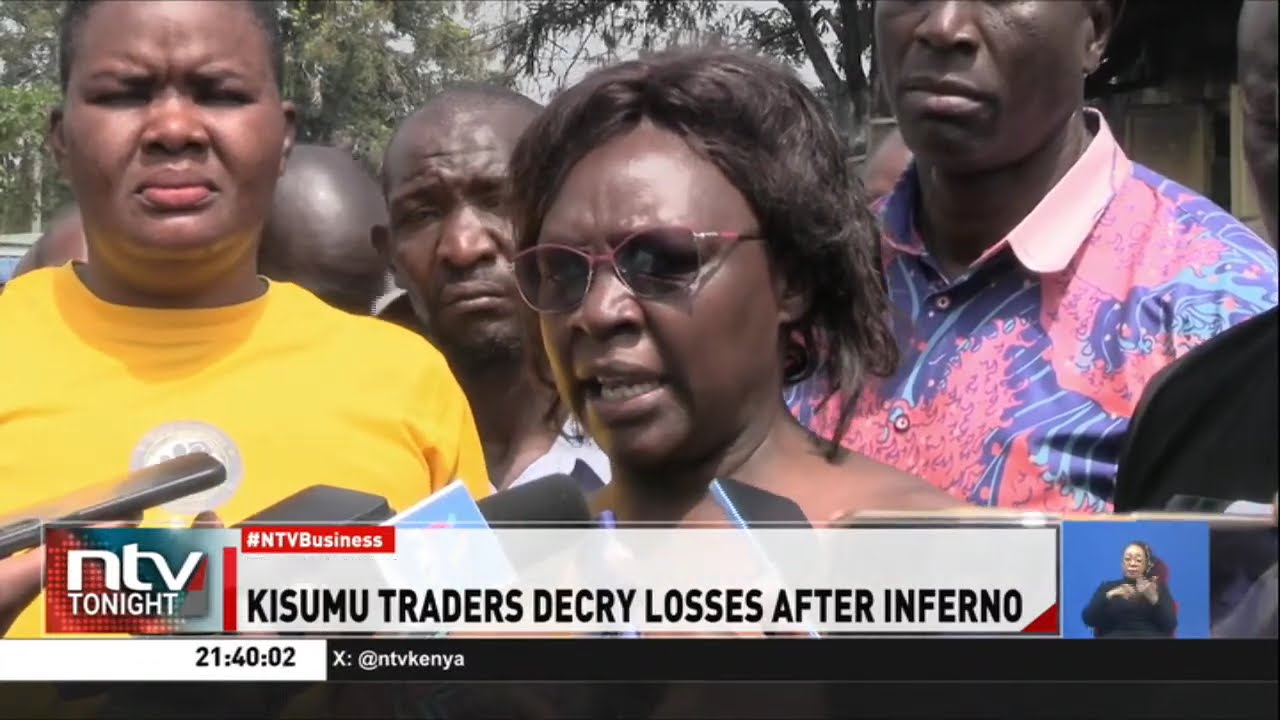 Kisumu traders decry losses after inferno