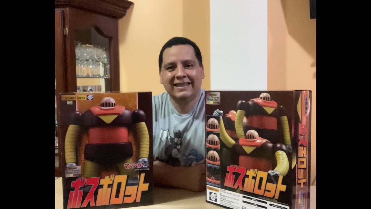 Unboxing Jumbo de Boss Borot de Mazinger Marca Future Quest Evolution Toys