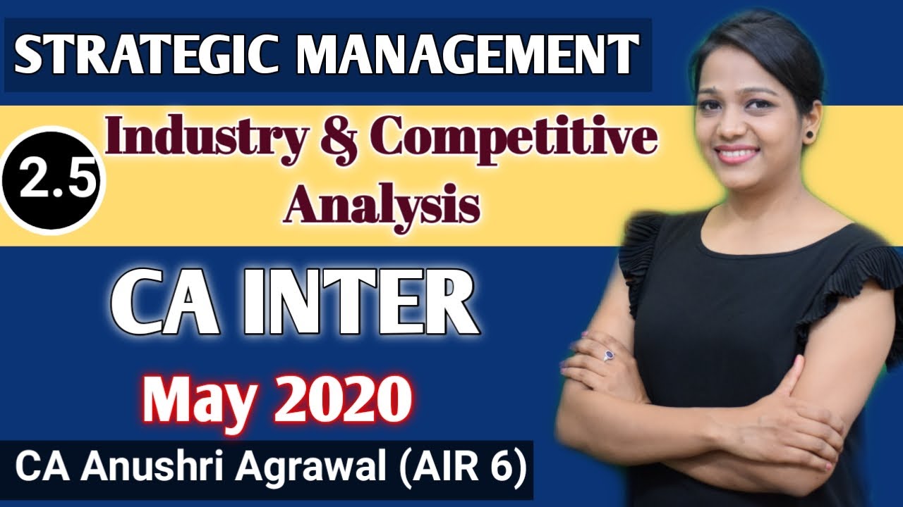 INDUSTRY & COMPETITIVE ANALYSIS ll Chapter 2 ll Strategic Management ll CA-IPCC
