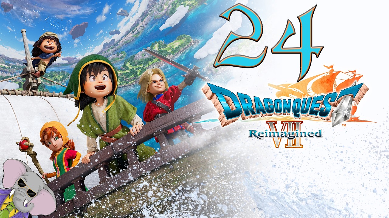 Tracer Son Destin. Dragon Quest VII Reimagined, Episode 24, GamePlay [Fr].