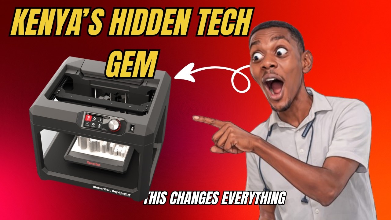 I Tried One of Kenya’s ONLY 3D Printers