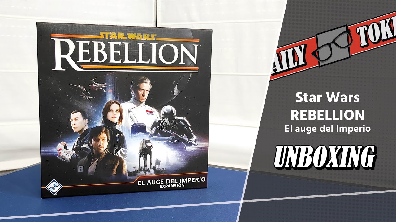 Star Wars Rebellion: El auge del Imperio - Unboxing