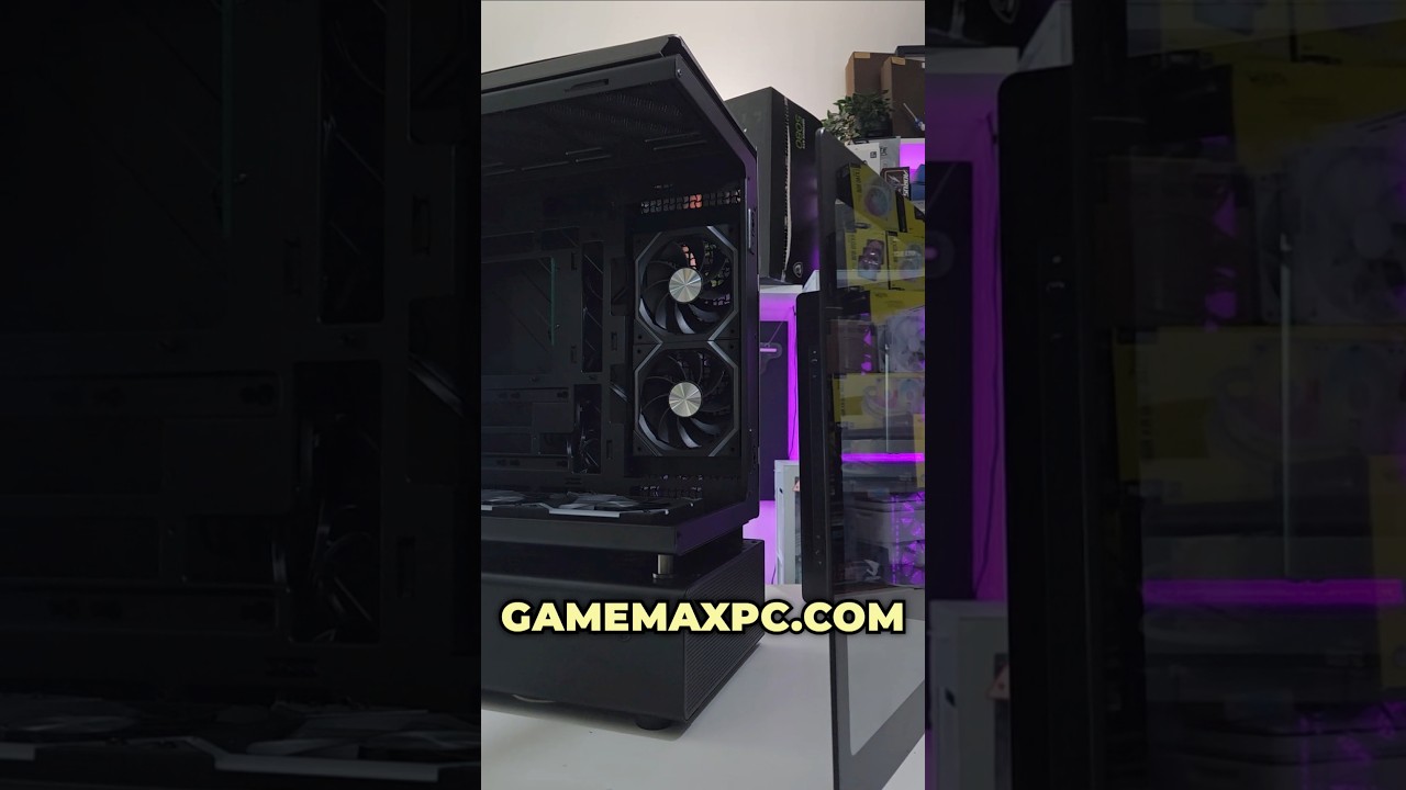 Check out the latest N90 PC case chassis from GameMax #gamemax 🔥👍  #funkykit