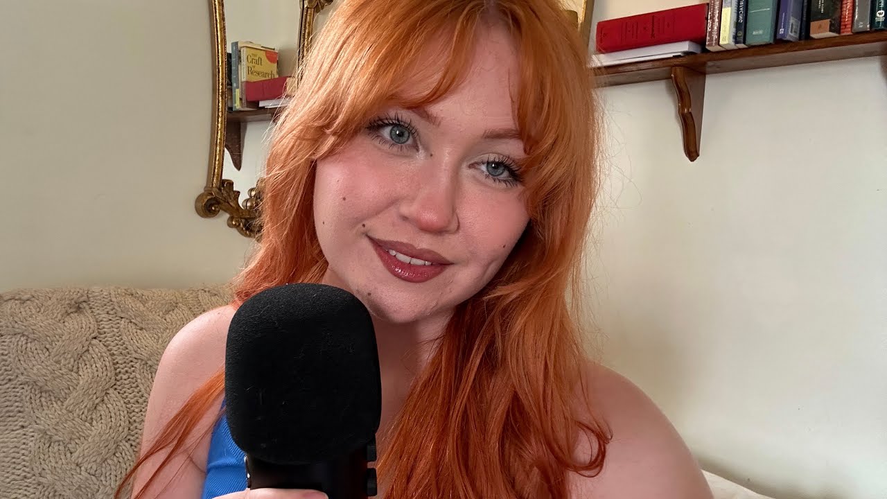 ASMR Clicky Whispers and Giving You TMI