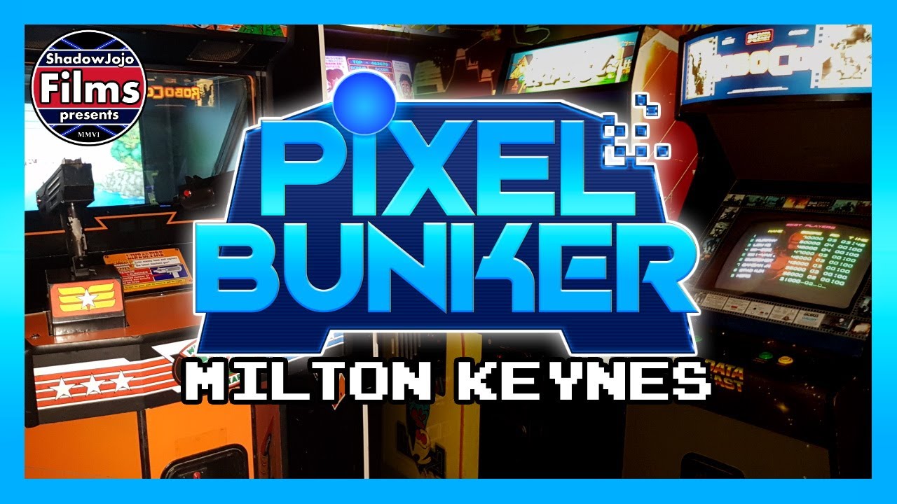 Visiting the Pixel Bunker, Milton Keynes