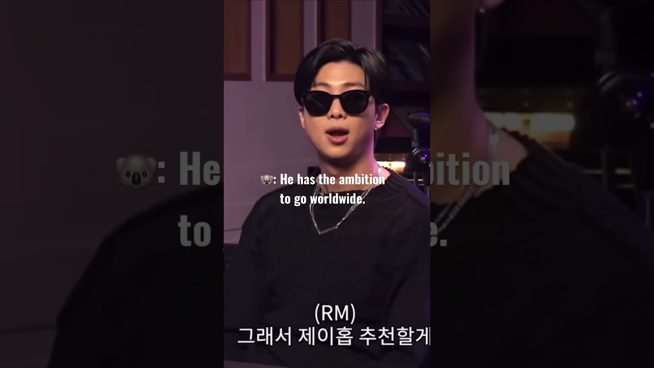 BTS never forget to recommend each other! #방탄소년단 #rm #jhope #bts #PSICKSHOW#PSICKUNIV #PSICKUNIV