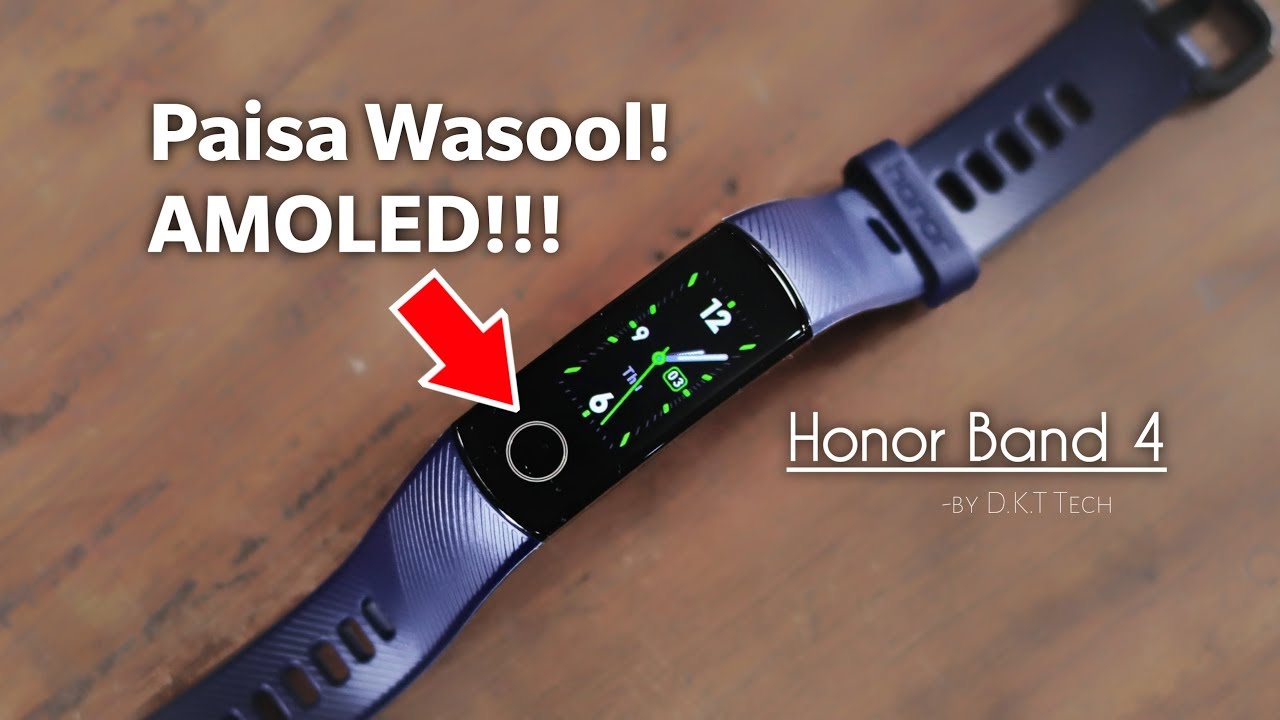 Honor Band 4 Unboxing & Review | Best Smart Band ? | AMOLED Smartband Water Resistant