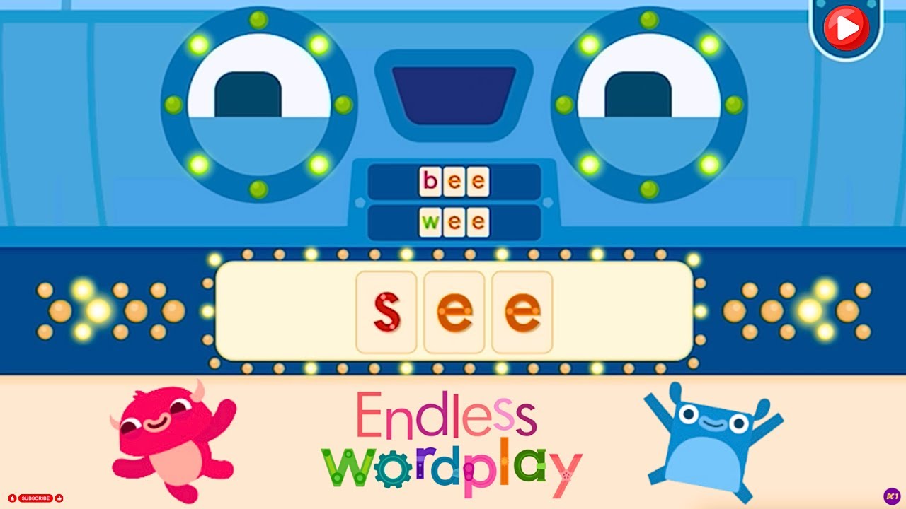 Endless Wordplay: Master Reading and Spelling with BEE, WEE & SEE's Easy English Words