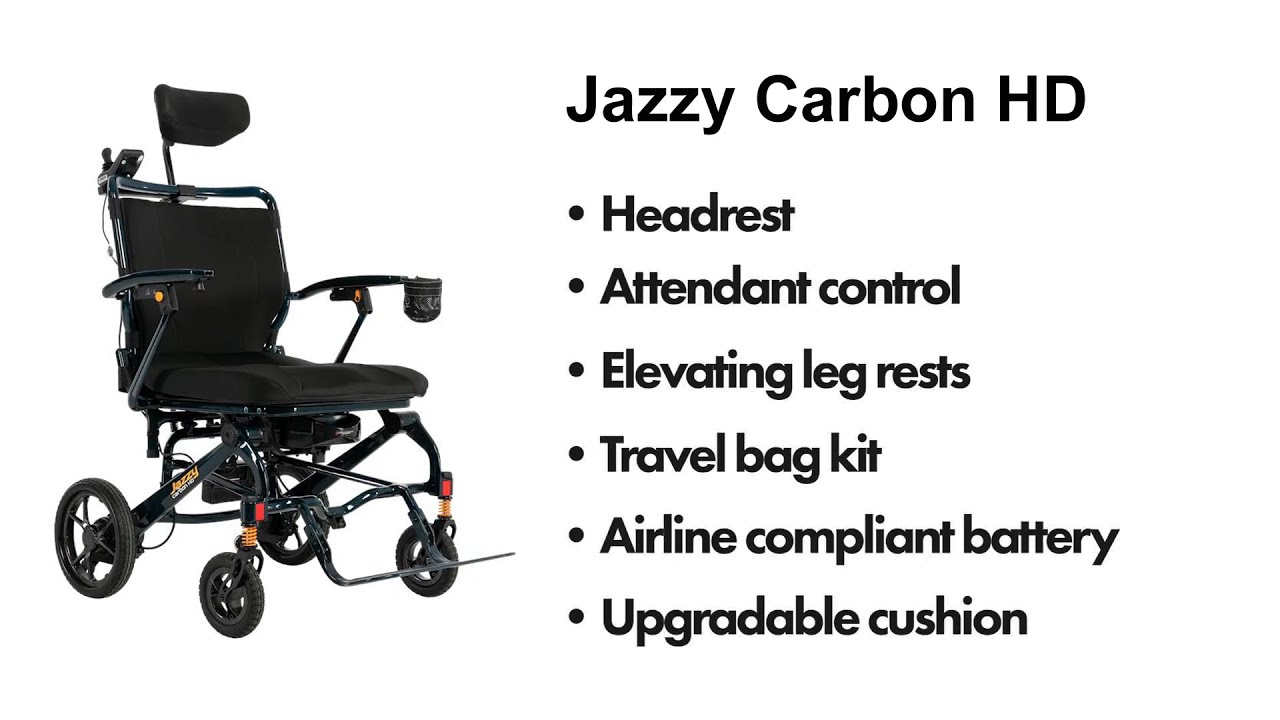 Pride® Mobility | Jazzy® Carbon HD Features
