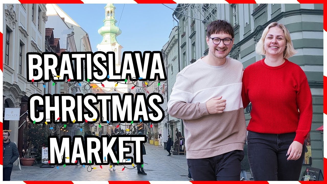 VLOGMAS Day 2 - Bratislava Slovakia Christmas Market