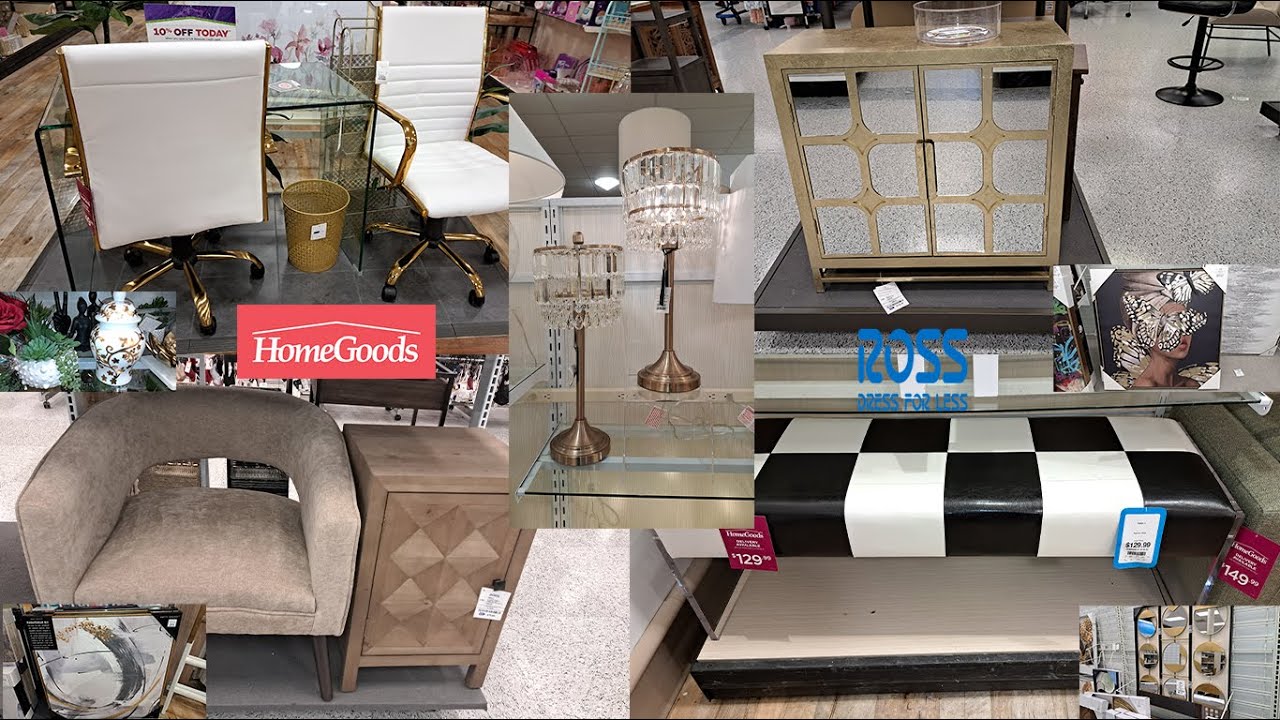 Shop with me at Ross & HomeGoods for Beautiful New 2024 Spring Home Decor! | The Glam Décor Channel