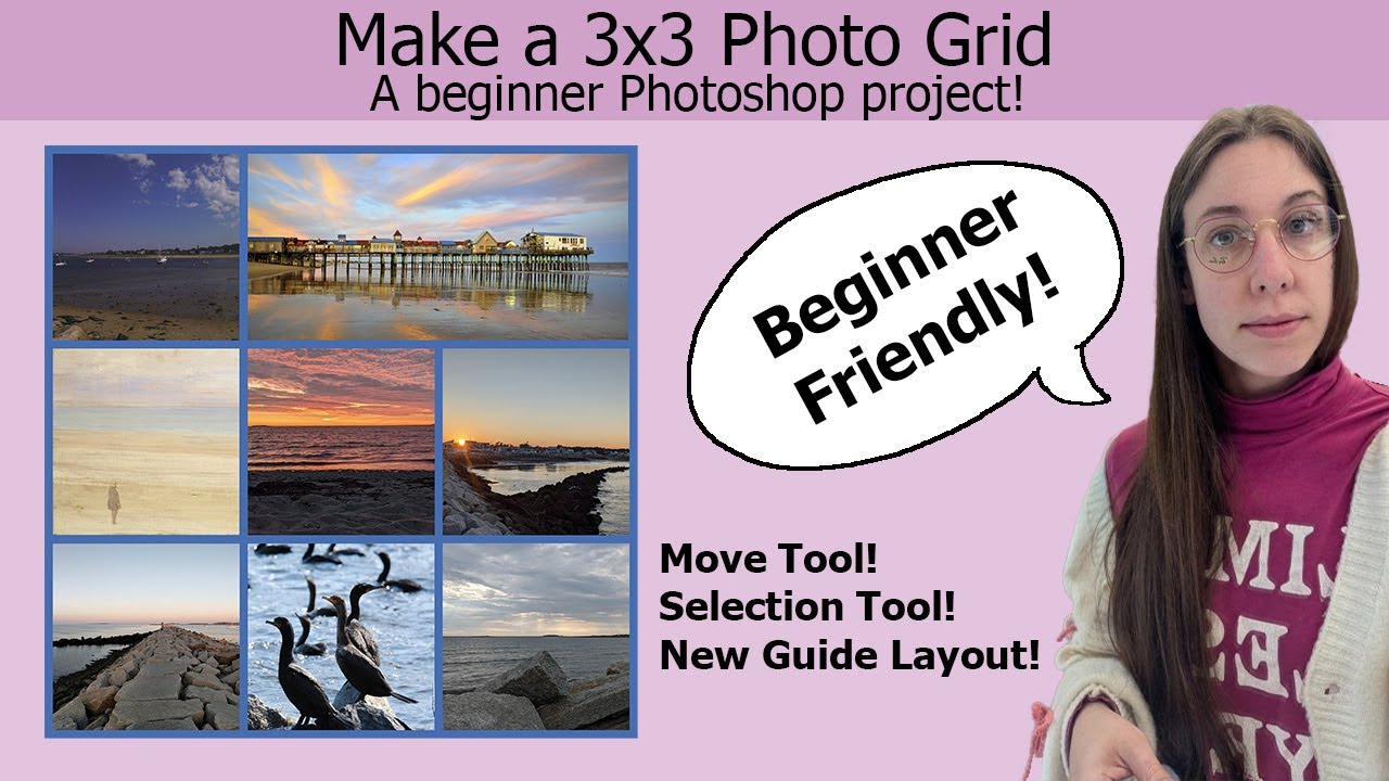Make a 3x3 Photo Grid in Photoshop
