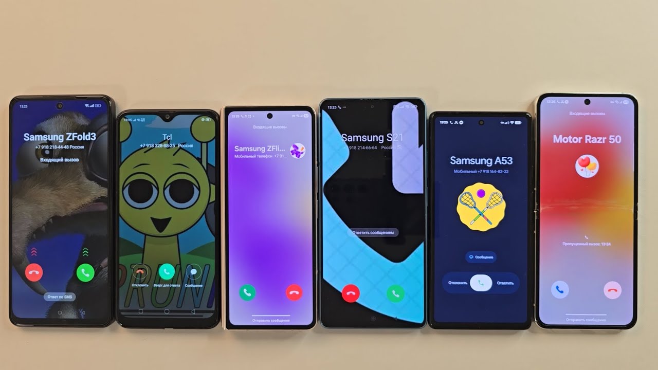 Guess Who Incoming call Oppo A5S Poco F5 Pixel Google 6A Samsung ZFlip5 Oppo A3X Samsung ZFold4