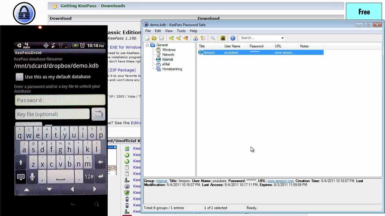 Tech Tutorials - 02 - KeePass Password Manager- PC, MAC, iOS, Android