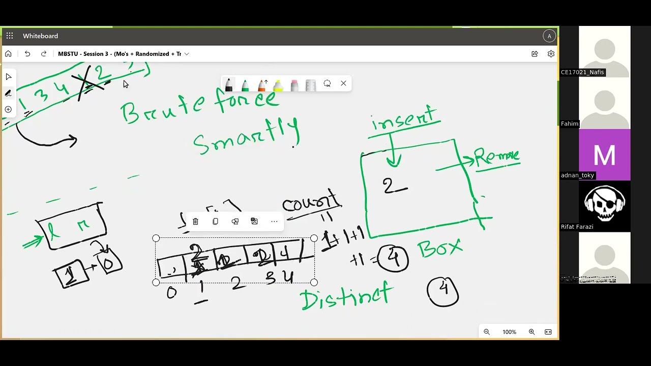 Mo's Algorithm by Adnan Toky (RUET)
