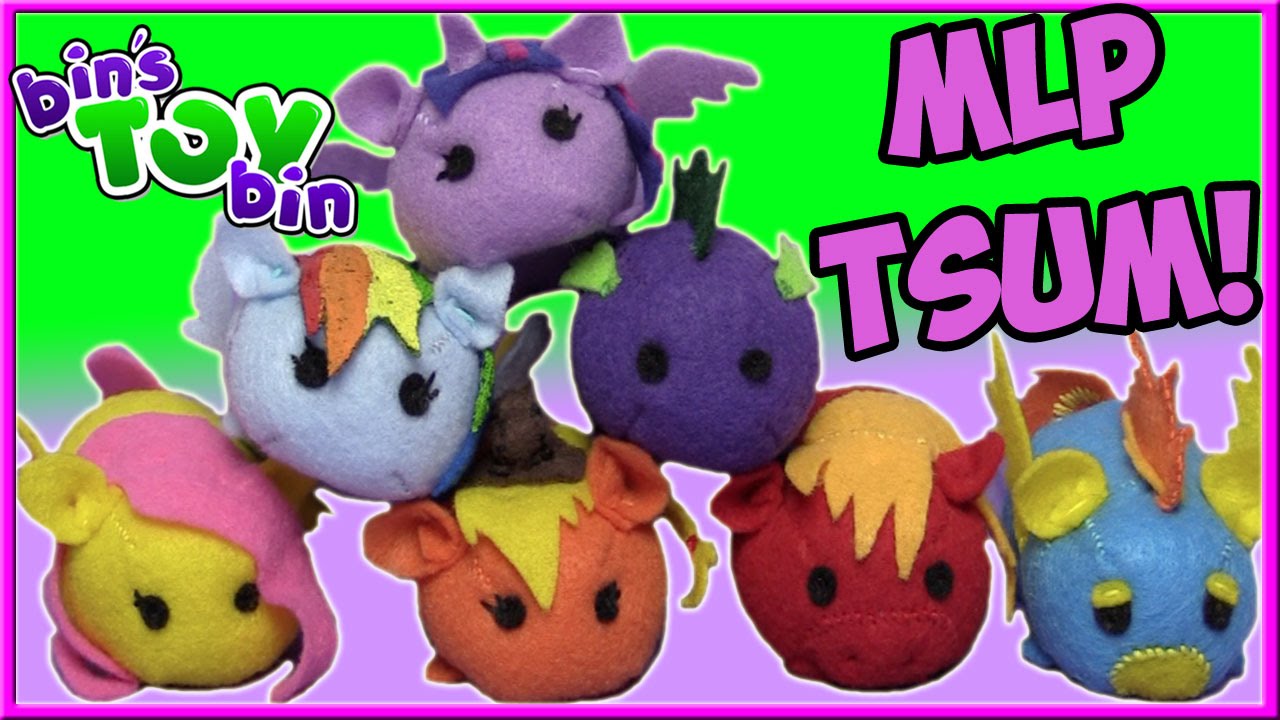 My Little Pony Custom Disney Tsum Tsum Plush! Twilight Sparkle, Fluttershy & MORE | Bin's Toy Bin
