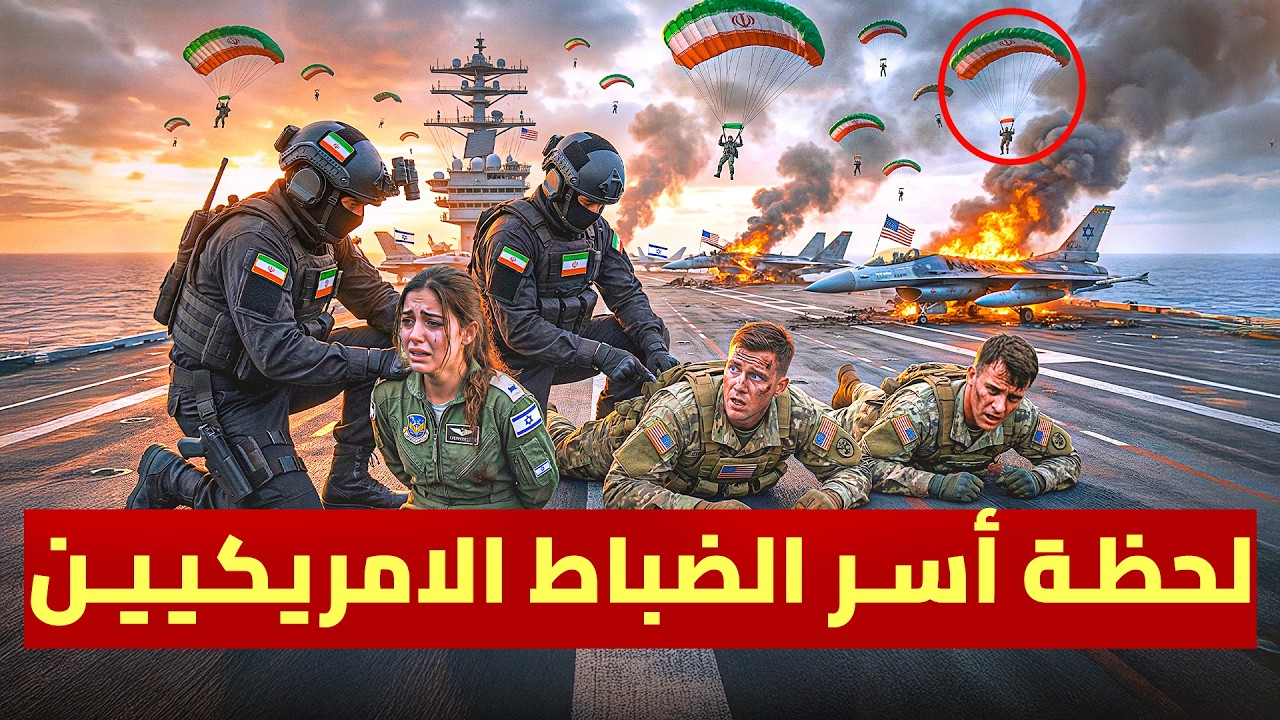 عاجل : اقتحام الحرس الثوري حاملة الطائرات الأمريكية 