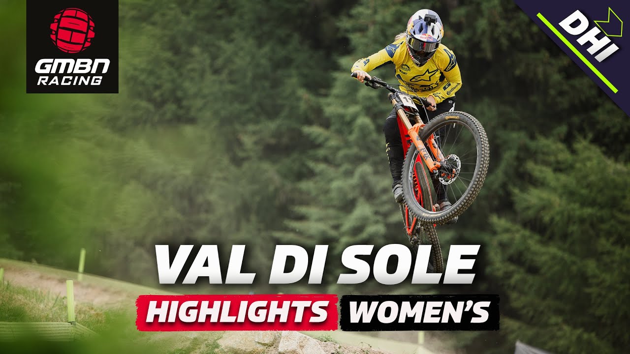 Val Di Sole Elite Women's Downhill Finals | DHI Highlights