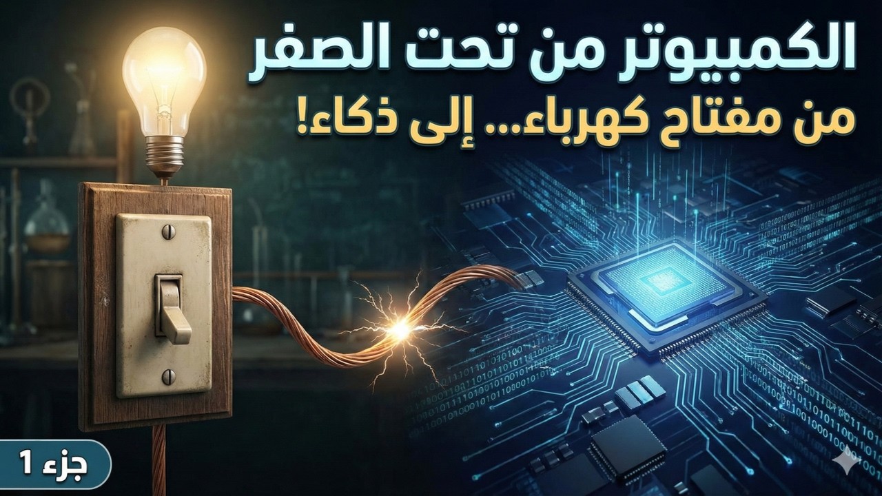 سر الـ 0 والـ 1.. القصة التي لم يخبرك بها أحد في المدرسة.