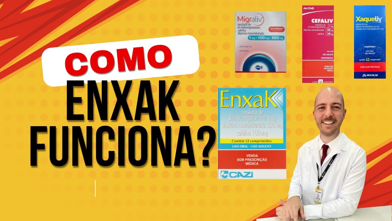Como funciona o ENXAK, CEFALIV, MIGRALIV, XAQUELIV? FARMACÊUTICO PRECISA SABER