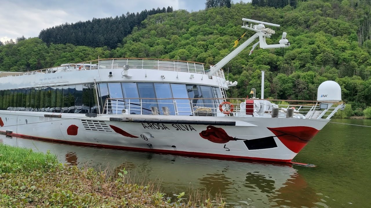 A-ROSA SILVA auf der Mosel. Wir zeigen Ihnen dieses Schiff von Arosa Kreuzfahrten.
