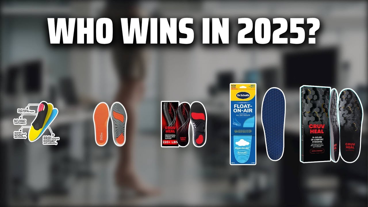 The Top 5 Best Men's Insoles in 2025 - Must Watch Before Buying!