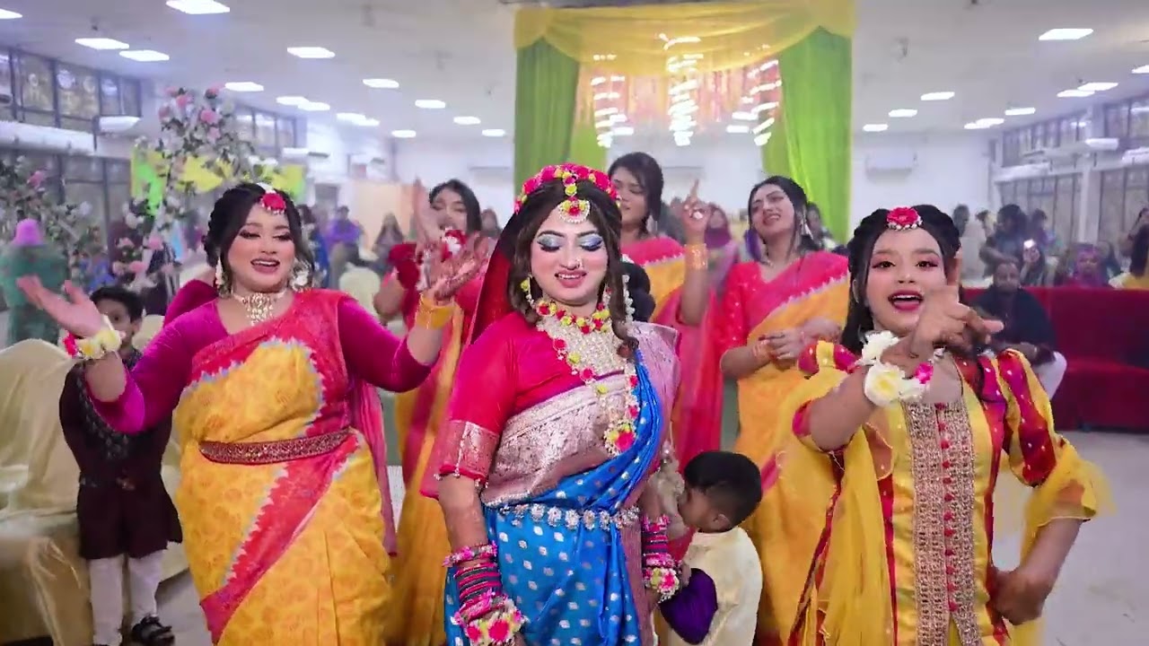 Ador & Roza holud full video l Official Video l holdu night l Rs Arshan World 