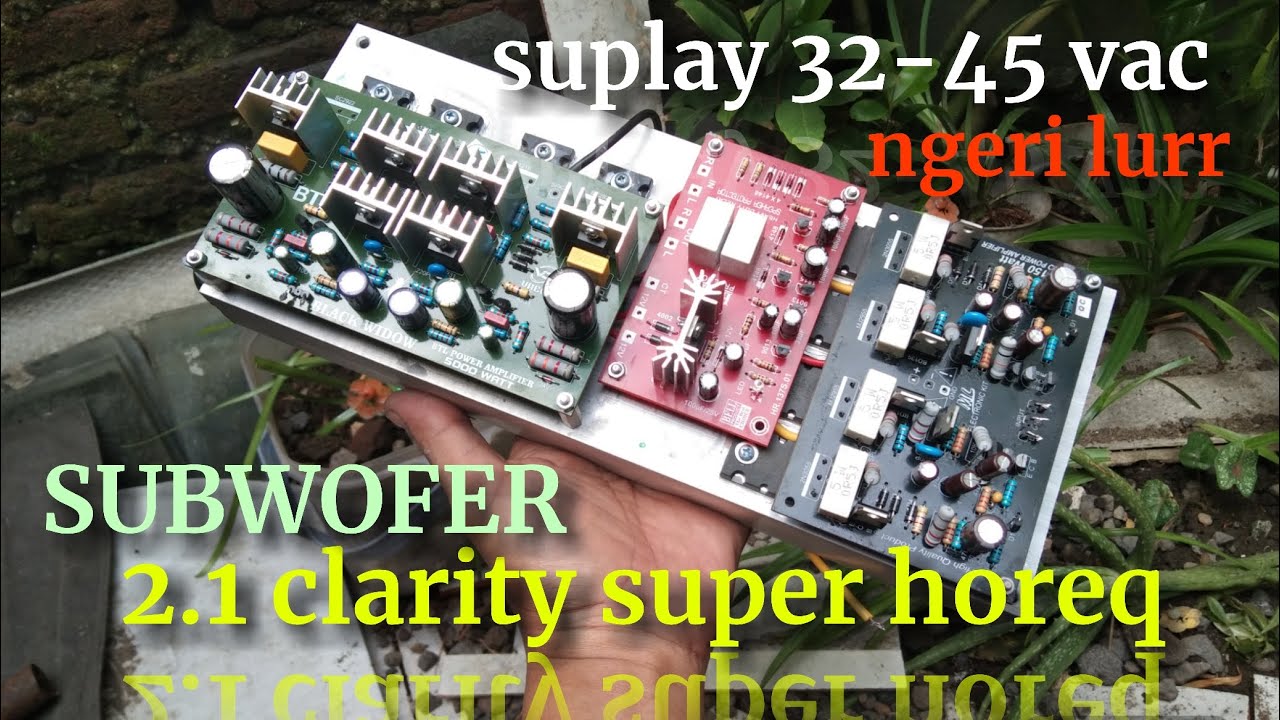 kit power 2.1 SUBWOOFER BTL plus pendingin,suara bikin cedut senut.