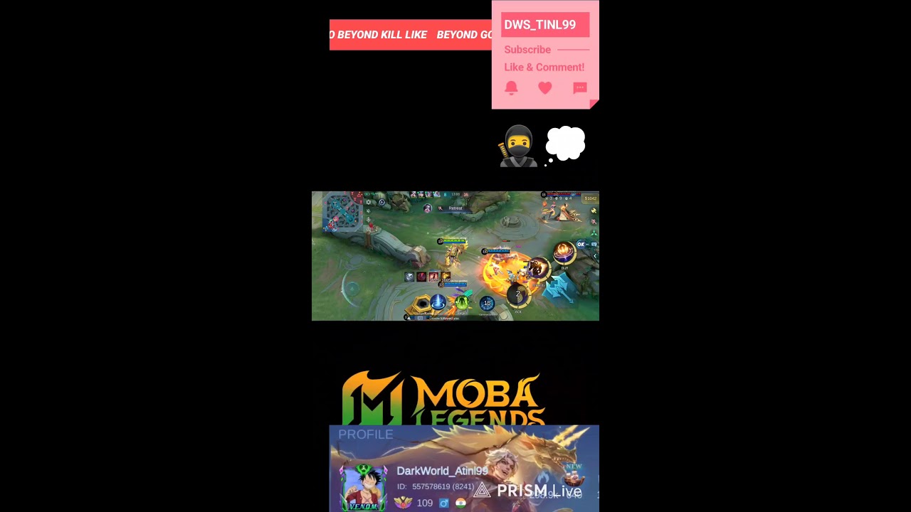 At least let's go ! GAMEPLAY #mlbblive| Uranus fan MLBB#mlbb #moba5v5 #INDIA