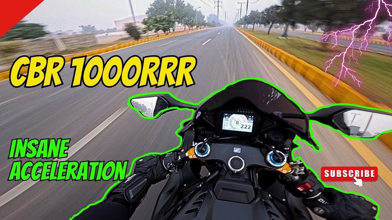 HONDA CBR 1000RR SOLO RIDE | INSANE POWER