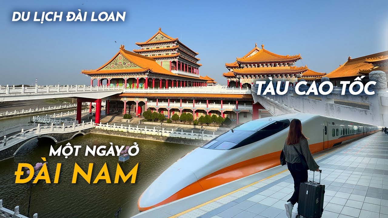 YDL #283: Một ngày ở Đài Nam. Du lịch Đài Loan bằng nhiều loại tàu. | Yêu Máy Bay