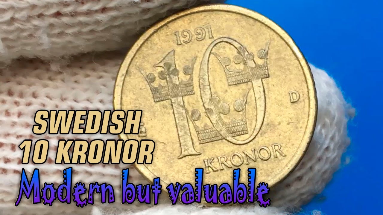 Rare Swedish Coin Alert 1991 10 Kronor in Your Collection?