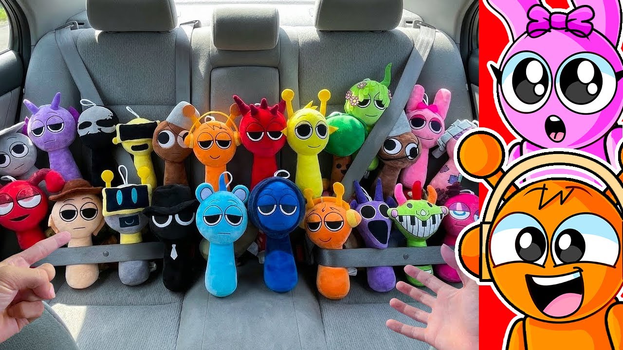 FIND THE SPRUNKIS HIDING IN CAR