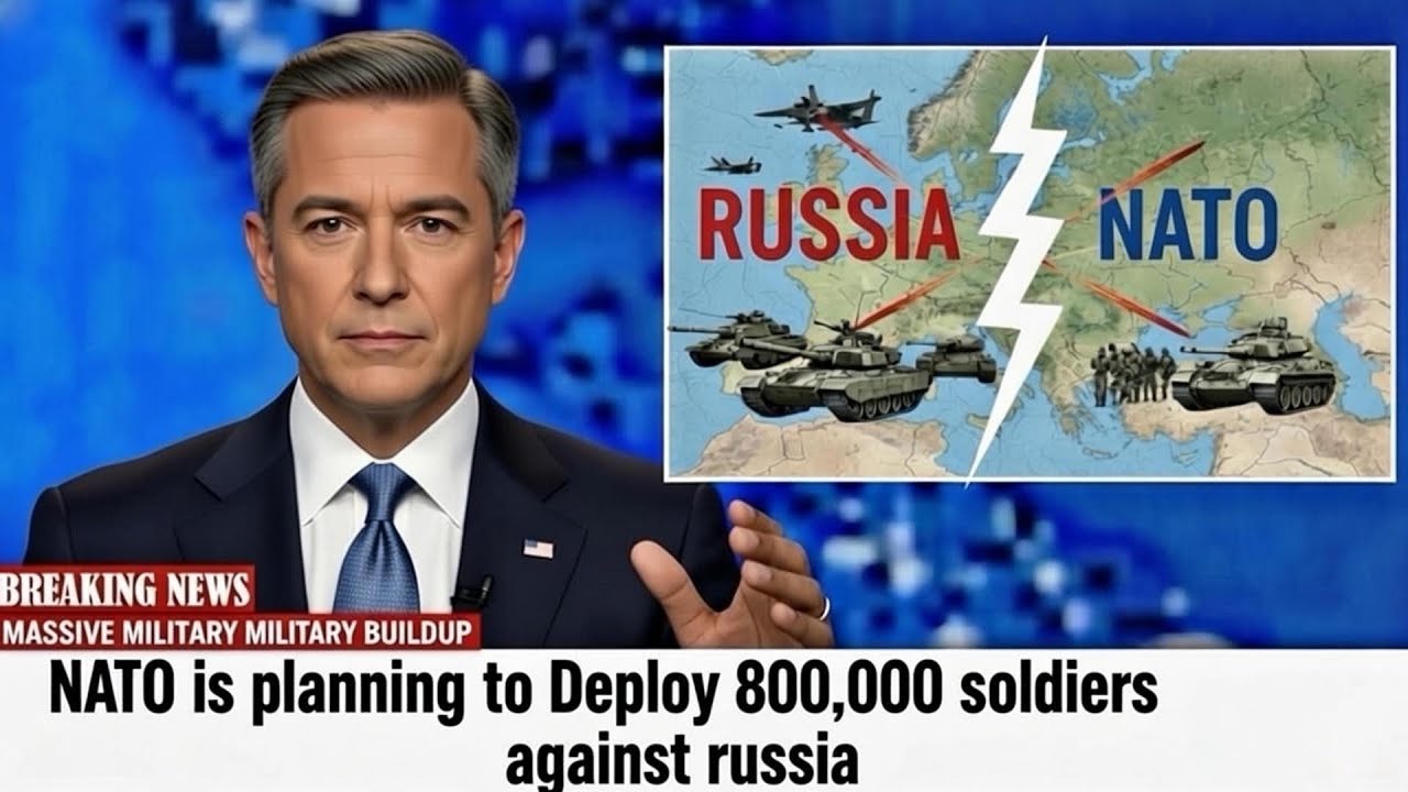 NATO is planning to Deploy 800,000 soldiers against russia (World War 3 | NATO vs Russia)