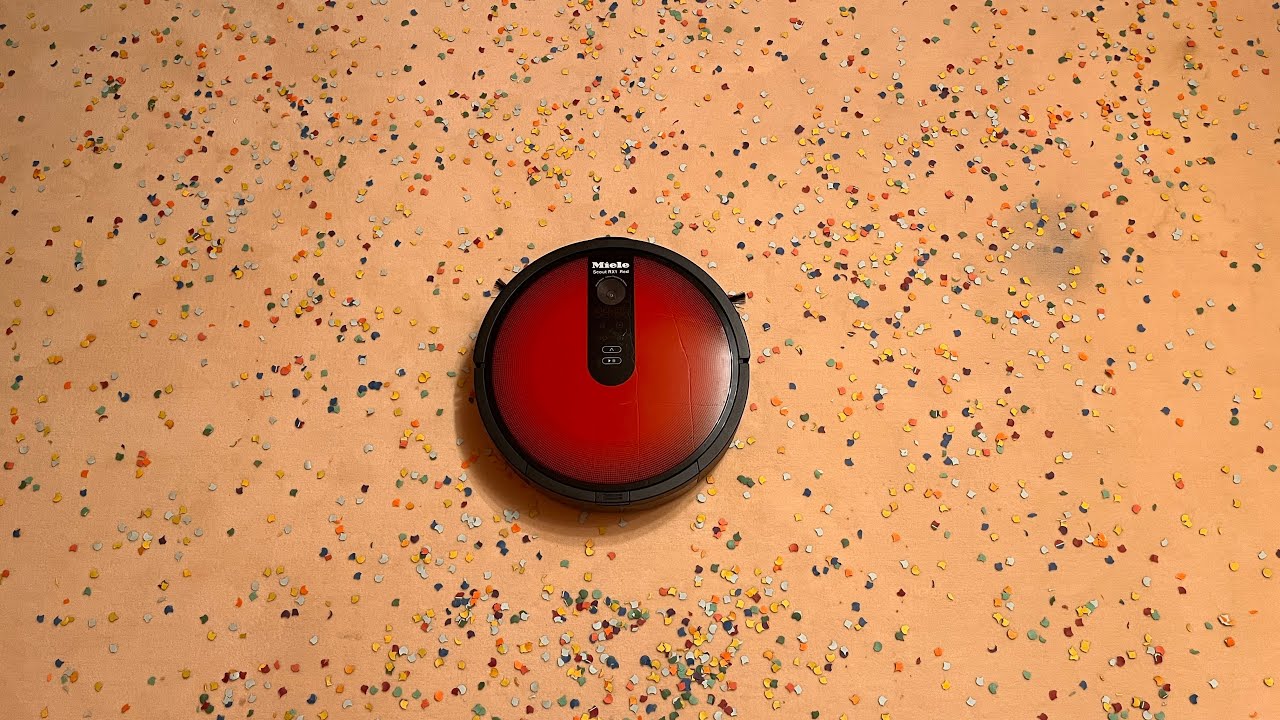 Miele Scout RX1 red Confetti test
