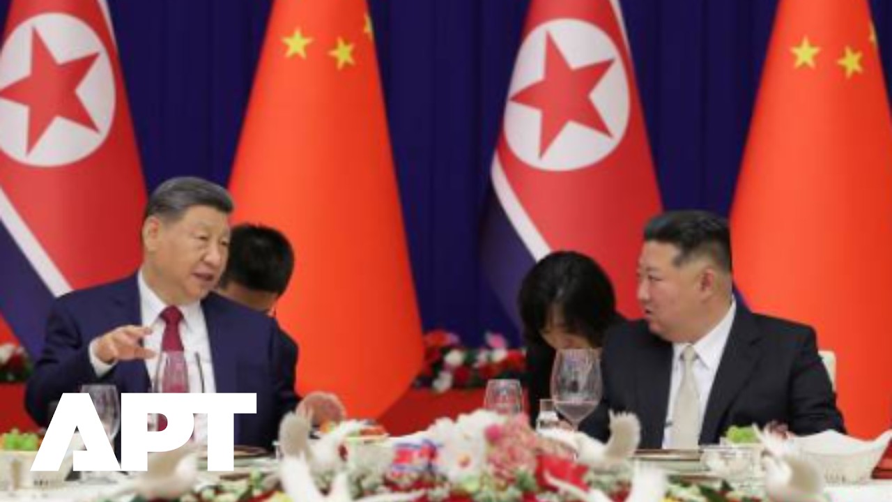 Xi Showered with Flowers and Cheers During High-Profile Pyongyang Visit | APT
