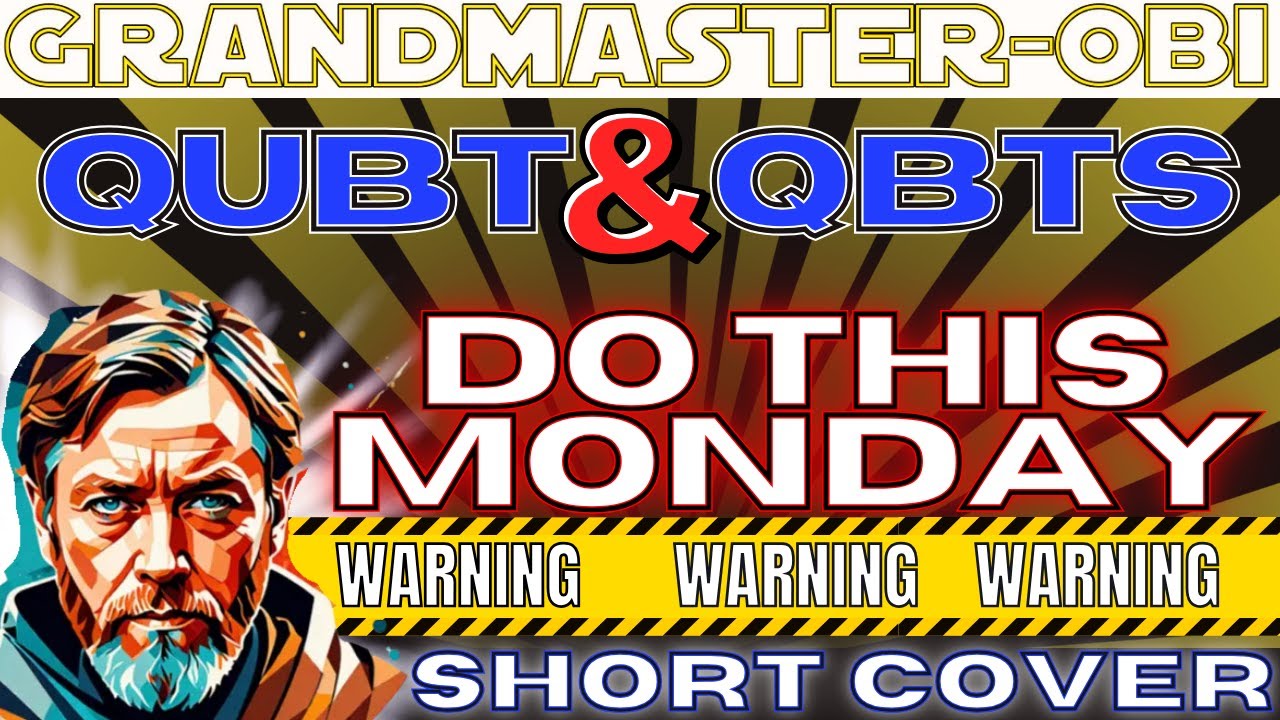 Quantum Stocks QUBT & QBTS: Easy Money Options Strategy for Monday!