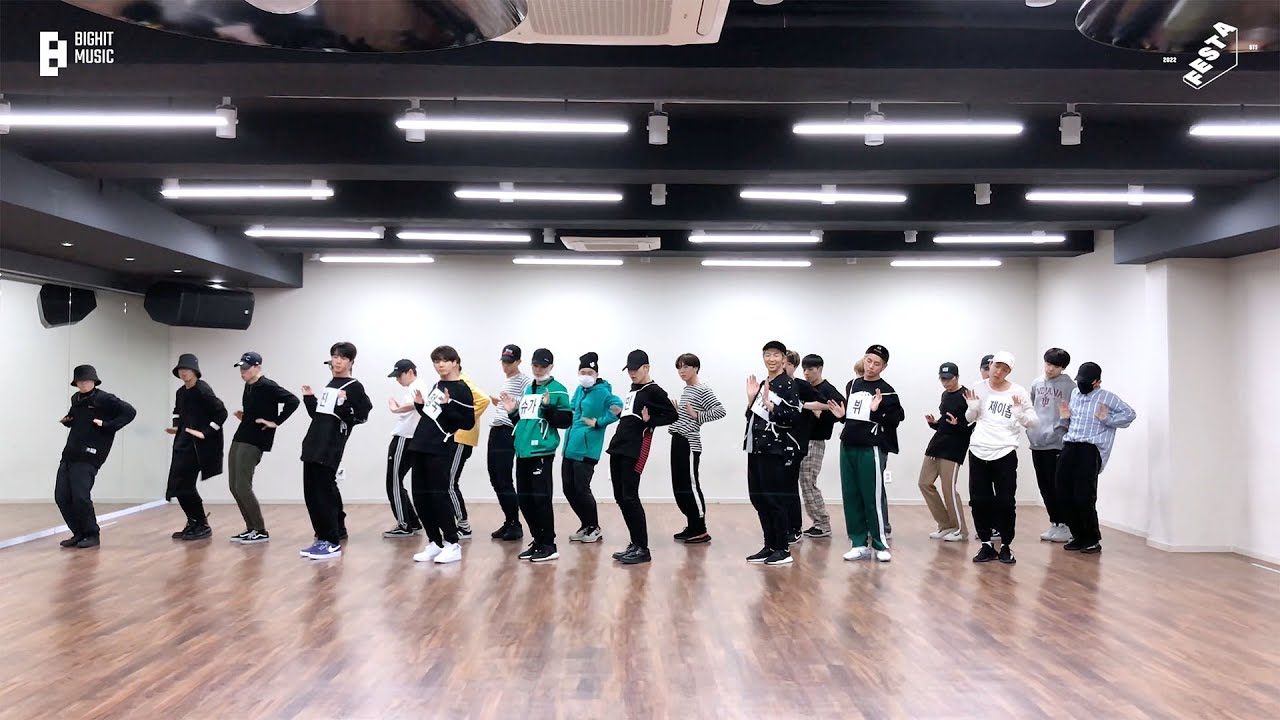 [PRACTICE RECORD] BTS (방탄소년단) &lsquo;Pied Piper&rsquo; #2022BTSFESTA