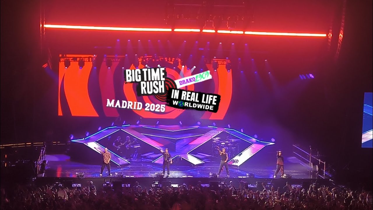 Big Time Rush IRL Worldwide Tour Madrid 2025: Full Show (feat. Stephen Kraver and Katelyn Tarver)