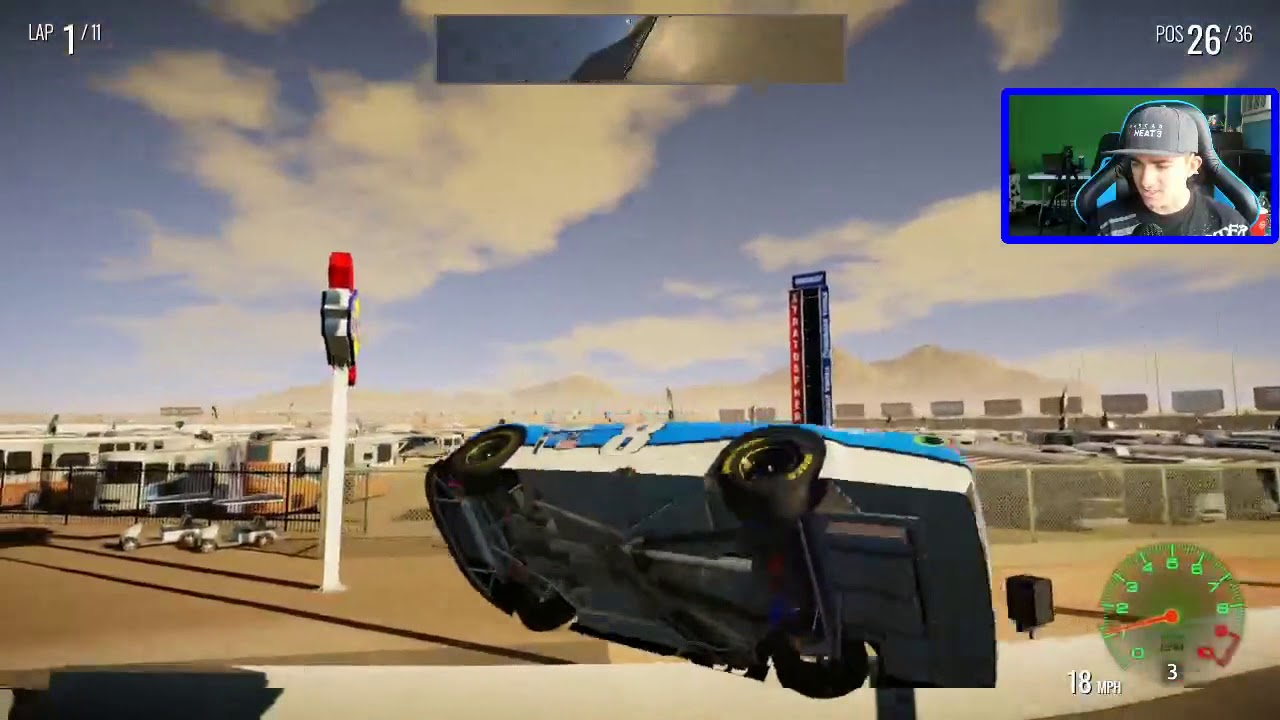 Twitch Highlight | Buckshot Jones...No Wonder You're Out Of NASCAR!