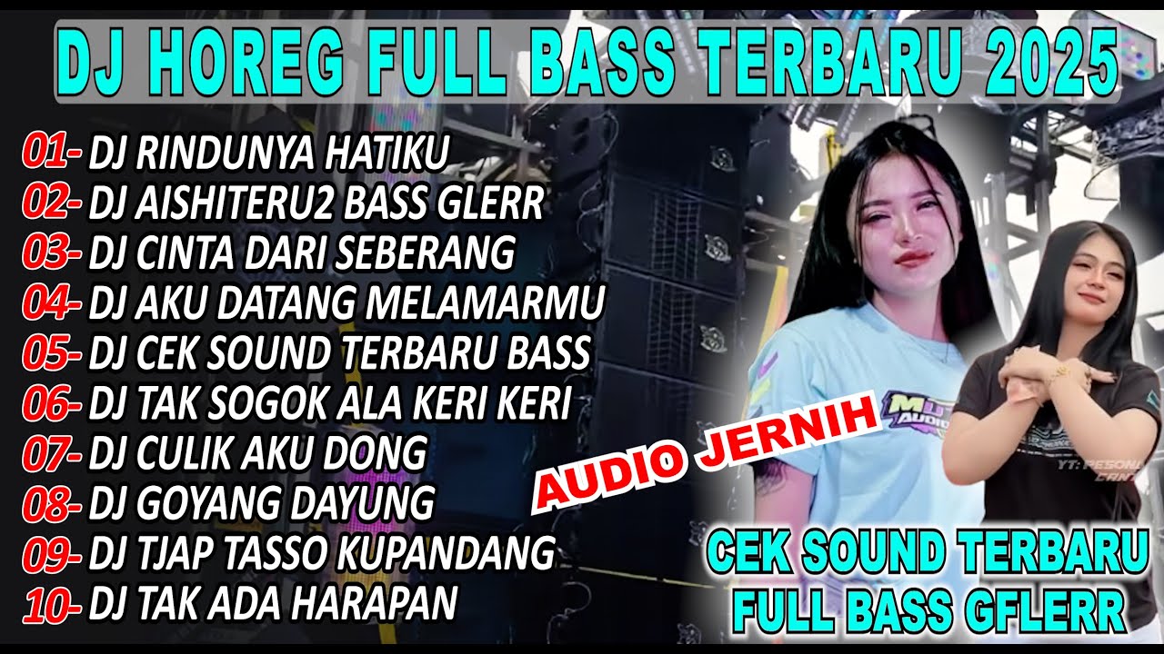 DJ RINDUNYA HATIKU FULL BASS GLERR NJEDUG Horeg Viral Karnaval Full Album Terbaru 2025!