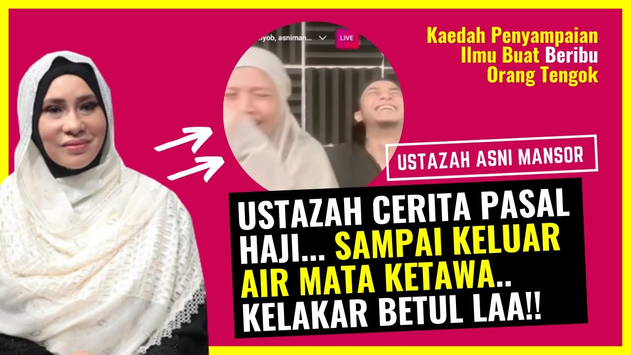 SHERA AIYOB & DJ NEN TEBABO MELATAH KENE SAKAT USTAZAH ASNI MANSOR | LUCU BETUL LAA..